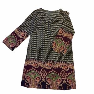 Paisley Fall Dress